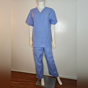 NWOT Medline AngelStat Blue Scrubs Set Size S